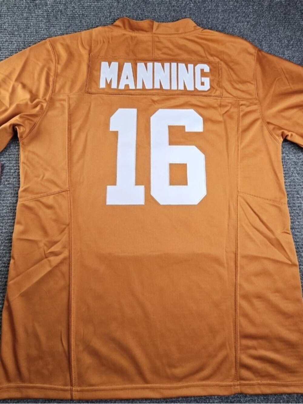 Arch Manning Stitched Jersey Orange Vapor